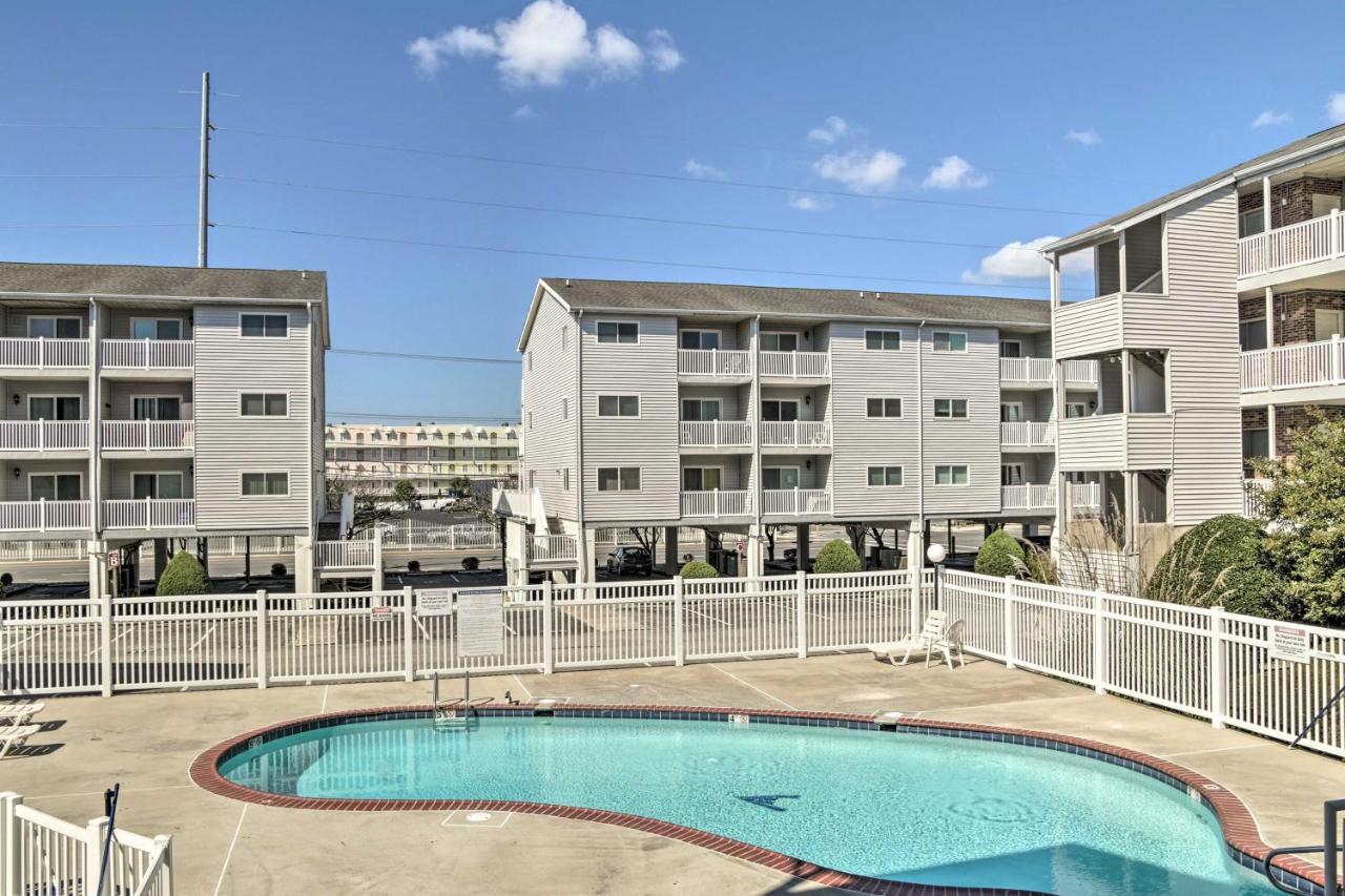 Ocean City Condo With Pool - Steps To Beach! Екстер'єр фото